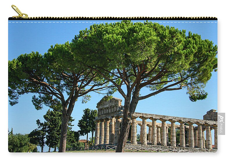 Italy Zip Pouch featuring the photograph Pompei by Leslie Struxness