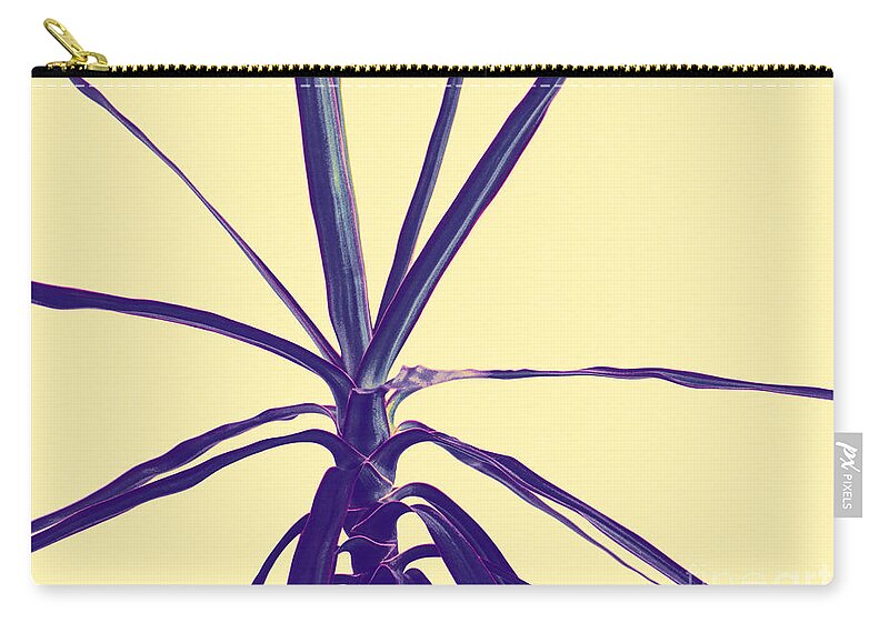 Plant Zip Pouch featuring the digital art Pop Art Plant by Phil Perkins