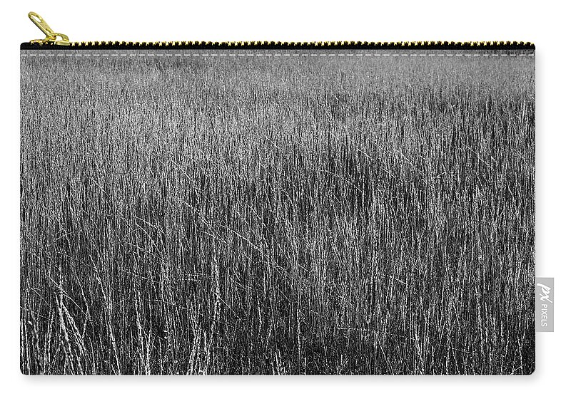 Grass Zip Pouch featuring the photograph Prairie Grasses by Ryan Huebel
