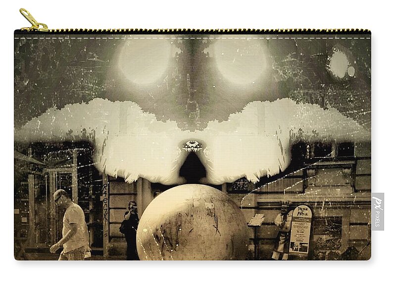 Magic Zip Pouch featuring the photograph Protected by Alexandra Vusir