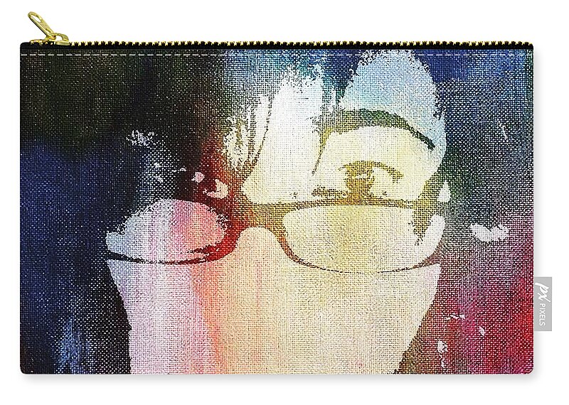  Carry-all Pouch featuring the photograph Psychedelic by Michelle Hoffmann