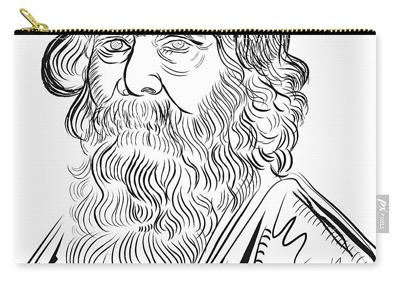 Rabindranath Tagore Line Drawing Illustration Stock Vector Royalty Free  2199875413  Shutterstock