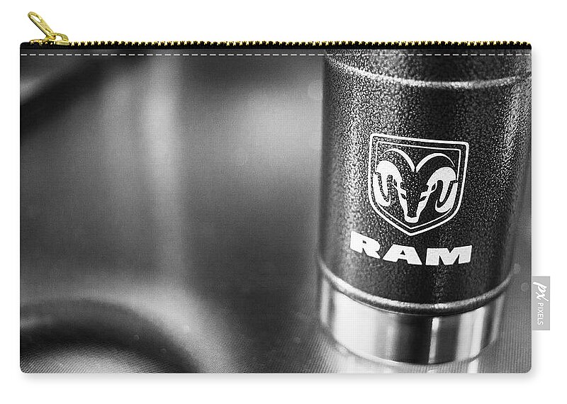 Mug Zip Pouch featuring the photograph Ram Mug by Jim Whitley