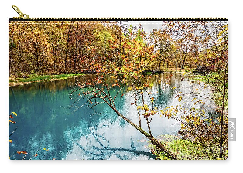 Eminence Zip Pouch featuring the photograph Reaching Out by Jennifer White