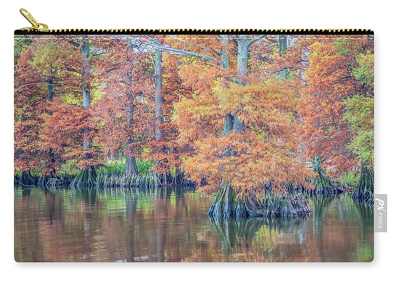 Reelfoot Lake Zip Pouch featuring the photograph Reelfoot Lake 01 by Jim Dollar