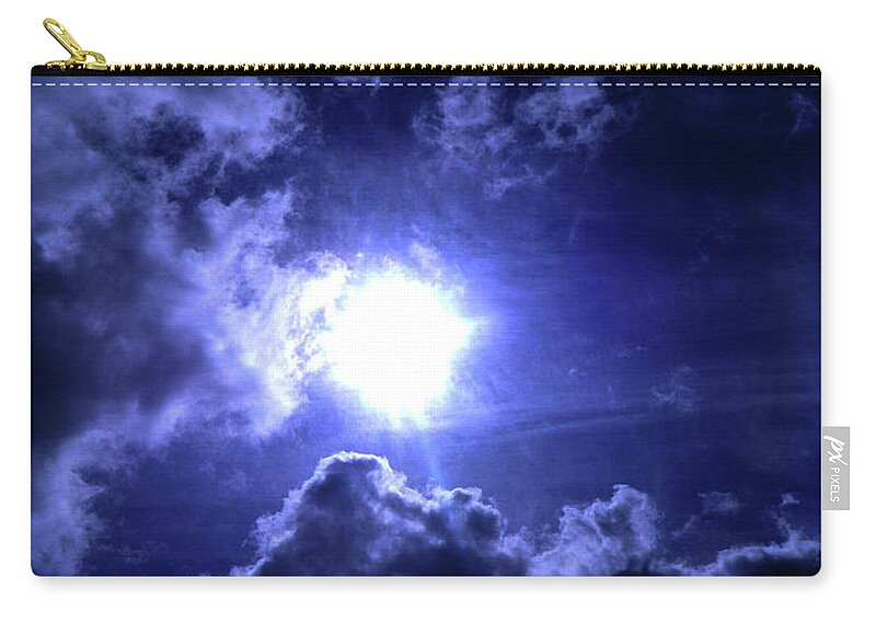 Reflection Zip Pouch featuring the photograph Reflection 2 by Cyryn Fyrcyd