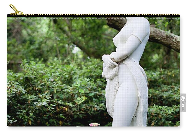 Virginia Dare Zip Pouch featuring the photograph Reflection by Linda Mishler