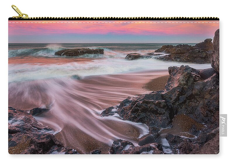 Sunrise Zip Pouch featuring the photograph Rocking Sunrise by Darren White