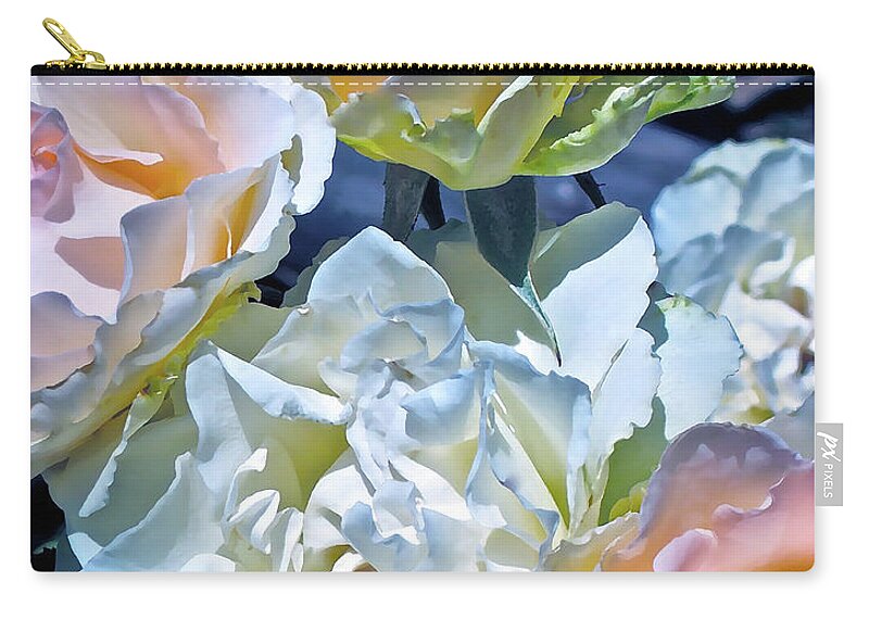 Flowers Zip Pouch featuring the photograph Rose 59 by Pamela Cooper