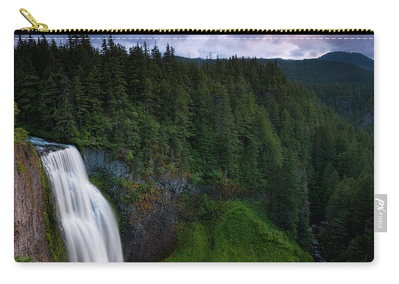 Waterfall Oregon Saltcreekfalls Carry-all Pouch featuring the photograph Salt Creek Falls, OR by Andrew Kumler