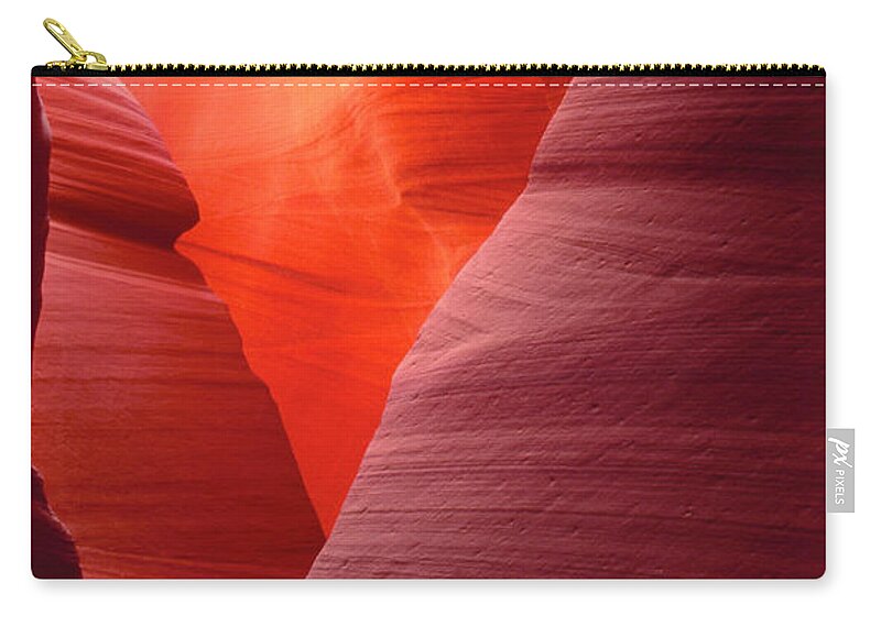 Dave Welling Carry-all Pouch featuring the photograph Sandstone Abstract Lower Antelope Slot Canyon Arizona by Dave Welling