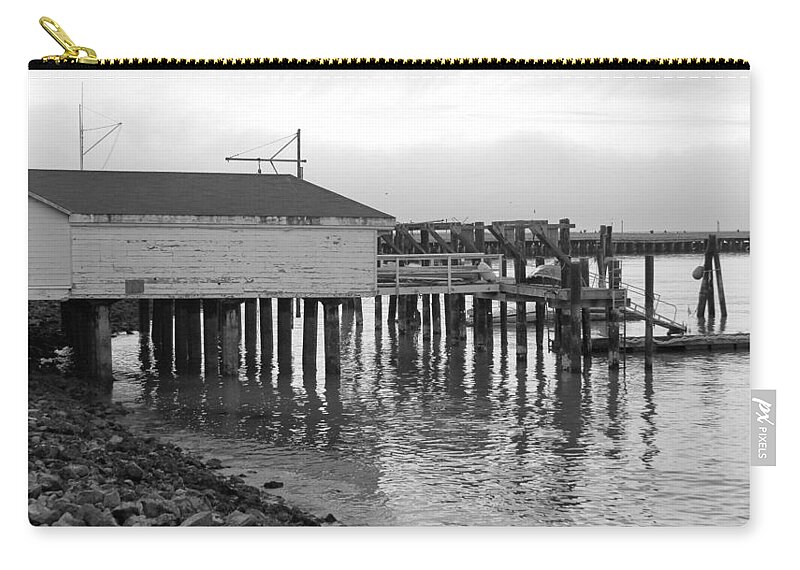 Dock Zip Pouch featuring the photograph SanFrancisco 2 by Carol Jorgensen