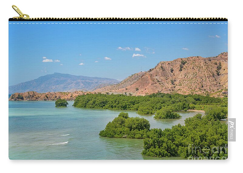 Timor-leste Zip Pouch featuring the photograph Scene from Timor-Leste 02 by Werner Padarin
