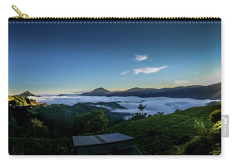 Apo Carry-all Pouch featuring the photograph Sea of Clouds in Mountain Province by Arj Munoz