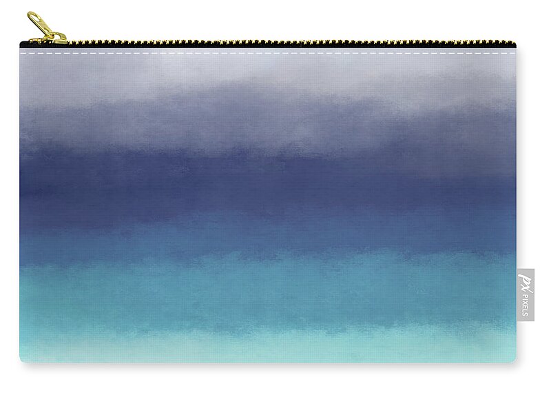 Ocean Carry-all Pouch featuring the digital art Sea View 280 by Lucie Dumas