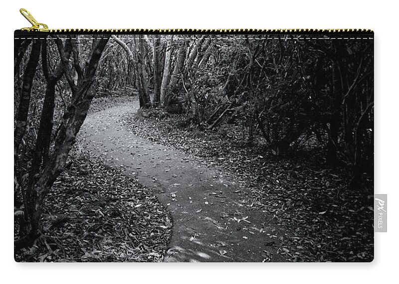 Blue Ridge Parkway Zip Pouch featuring the photograph Second Falls 12 by Phil Perkins