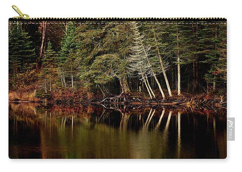 Canada Zip Pouch featuring the photograph Sensuous by Doug Gibbons