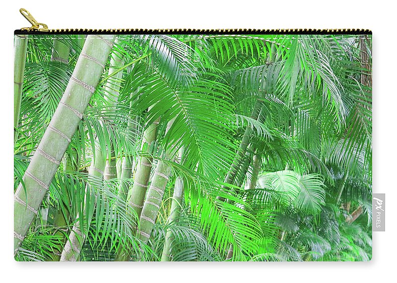 Hawaii Zip Pouch featuring the photograph Serenity Path by Tony Spencer