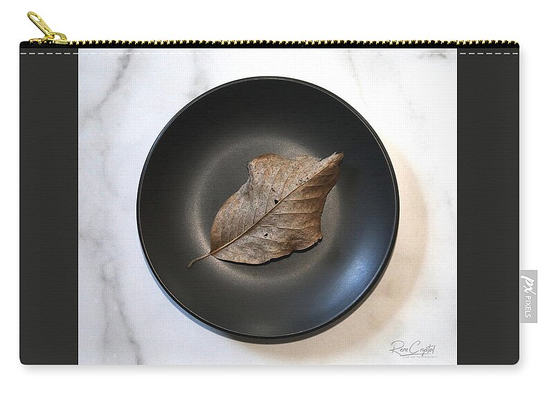 Autumn Zip Pouch featuring the photograph Serving Up Autumn by Rene Crystal
