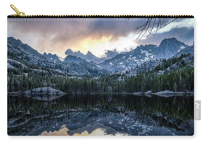 Landscape Carry-all Pouch featuring the photograph Shadow Lake Reflections by Romeo Victor
