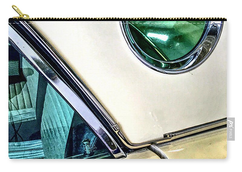 Ford Zip Pouch featuring the digital art Side Window With Style by Phil Perkins