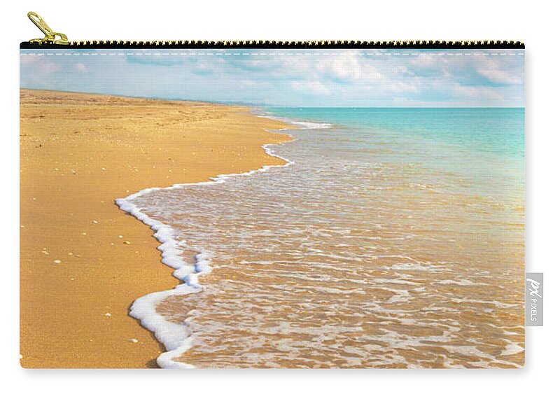 Clouds Zip Pouch featuring the photograph Simplicity by Debra and Dave Vanderlaan