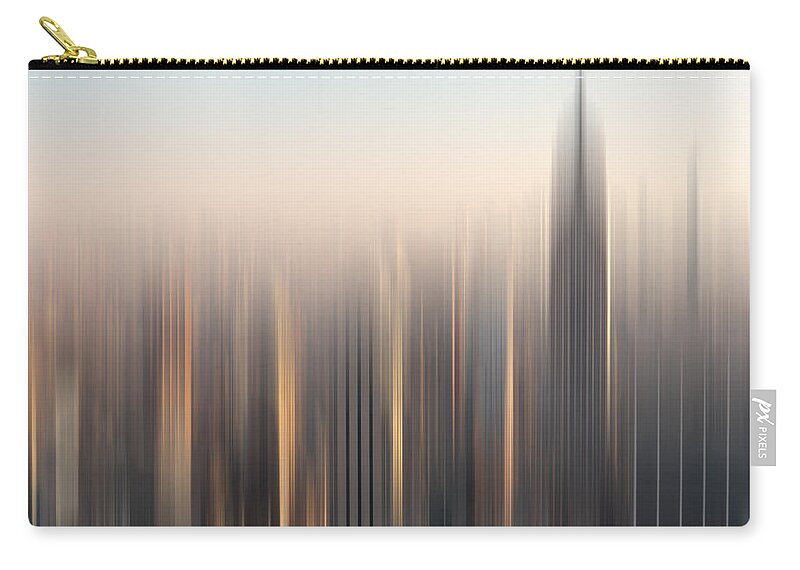 Abstract Art Zip Pouch featuring the photograph skyline II by John Emmett
