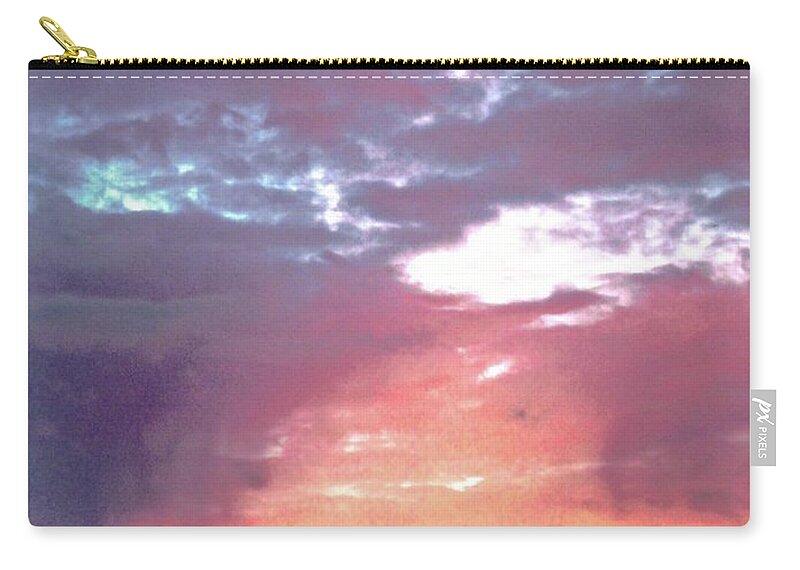 Sky Zip Pouch featuring the photograph Sligo Sunset by Stephanie Moore