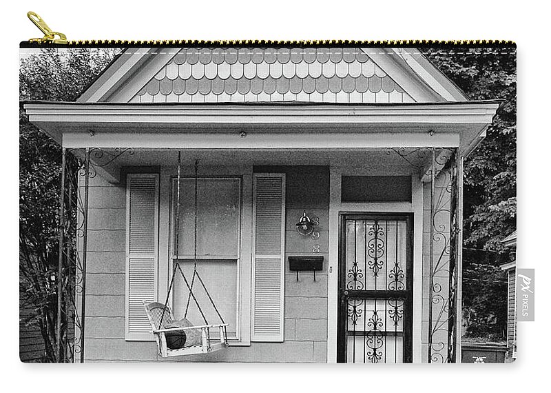 House Zip Pouch featuring the photograph Small house by Jim Mathis