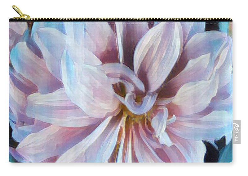 Flower Zip Pouch featuring the photograph Smile by Juliette Becker