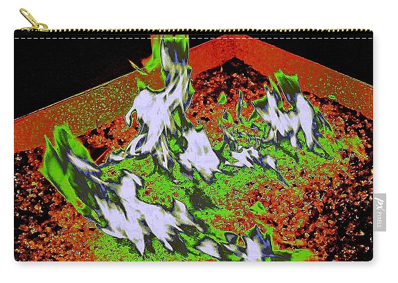 Fire Zip Pouch featuring the photograph Solar Fire by Andrew Lawrence