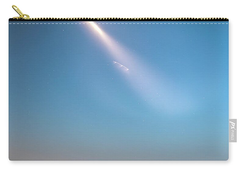 Spacex Carry-all Pouch featuring the photograph SpaceX on the way to the ISS by Nick Noble