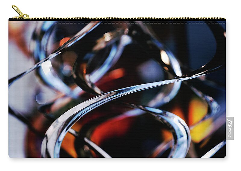 Abstract Zip Pouch featuring the photograph Spectrum by RicharD Murphy