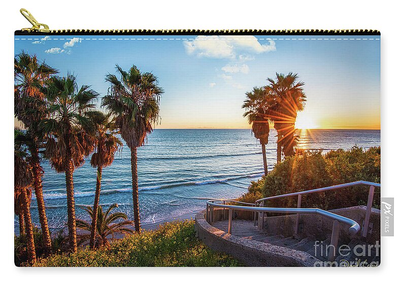 Beach Carry-all Pouch featuring the photograph Stairway to Swami's Beach by David Levin