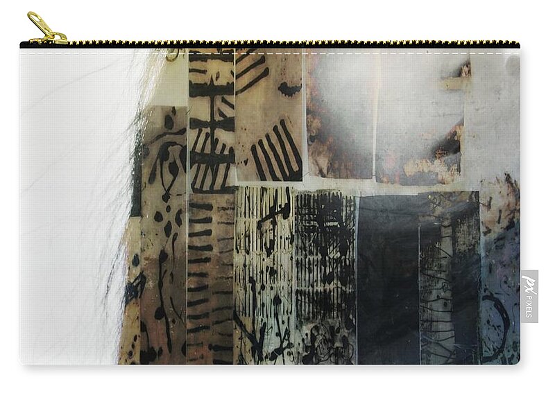 Woman Zip Pouch featuring the digital art Stand By Me by Paul Lovering