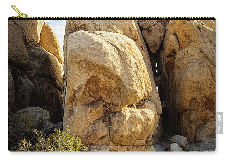 Landscapes Zip Pouch featuring the photograph Standing Tall by Claude Dalley