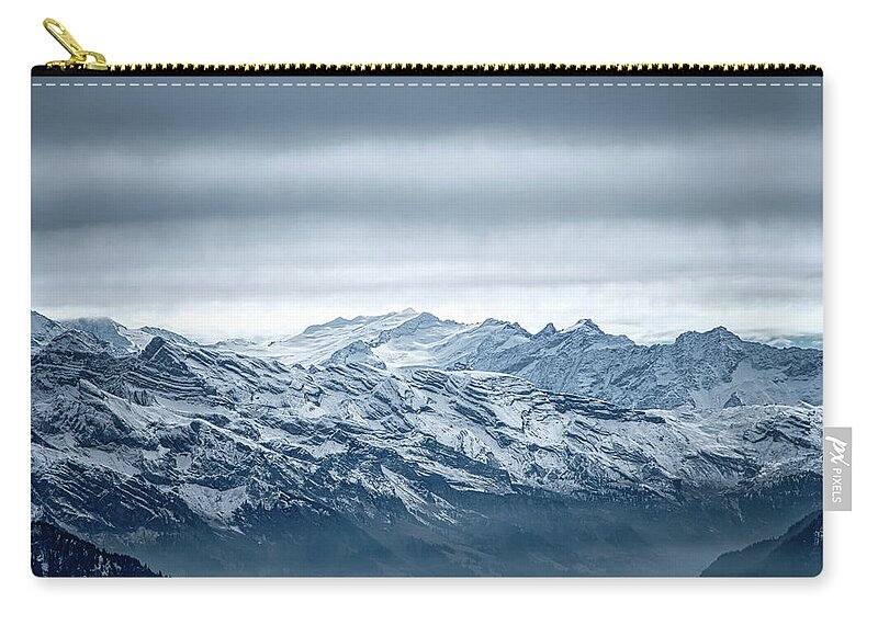 Mountains Carry-all Pouch featuring the photograph Storm Over the Mountains by Rick Deacon
