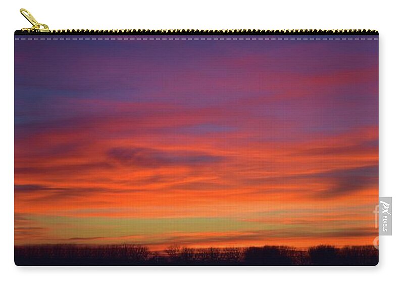 Story Of Clouds Carry-all Pouch featuring the photograph Story of Clouds by Leonida Arte