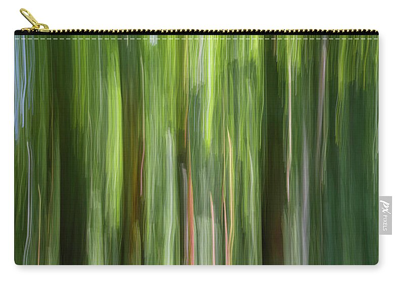 Artistic Zip Pouch featuring the photograph Straight Up by Norman Reid