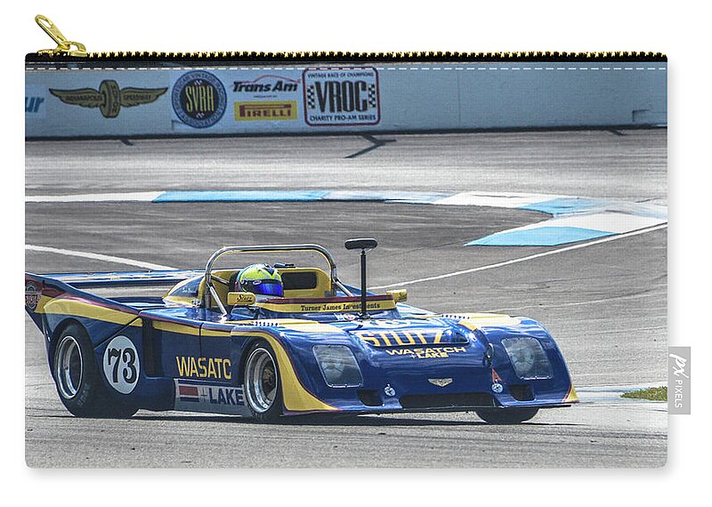 Stutz Carry-all Pouch featuring the photograph Stutz at Indy by Josh Williams