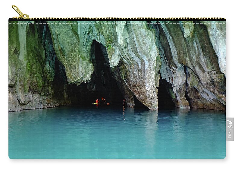 Philippines Carry-all Pouch featuring the photograph Subterranean River National Park by Arj Munoz