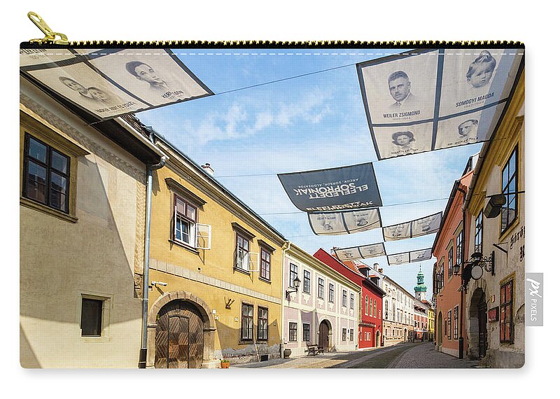 Sopron Carry-all Pouch featuring the photograph Summer in Sopron Hungary by Viktor Wallon-Hars
