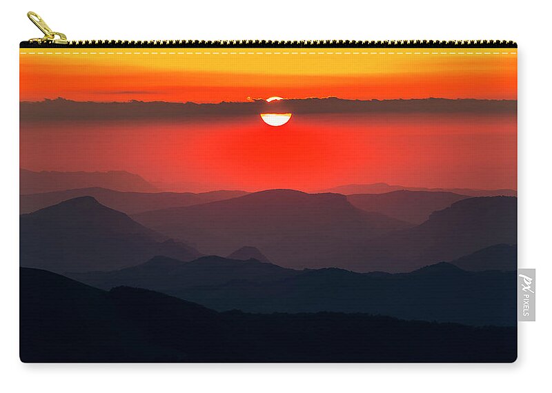 Balkan Mountains Carry-all Pouch featuring the photograph Sun Eye by Evgeni Dinev