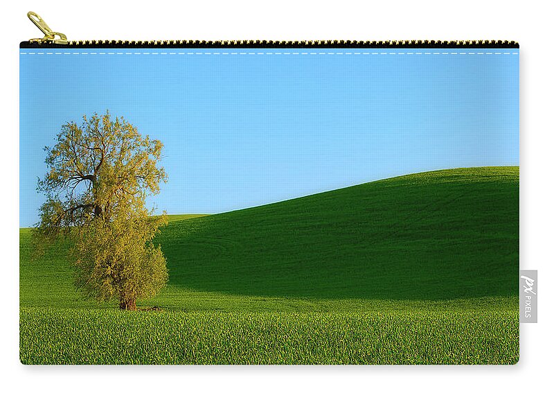 Palouse Zip Pouch featuring the photograph Sunkissed by Ryan Manuel