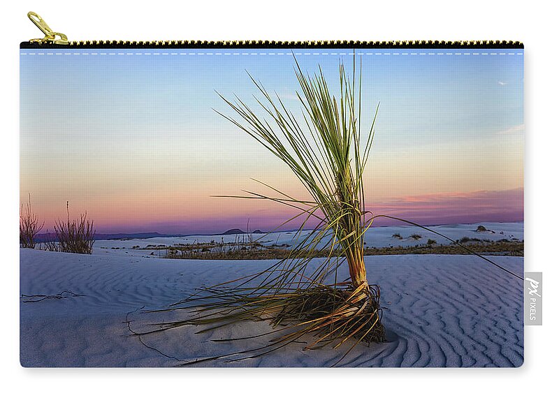 Evening Zip Pouch featuring the photograph Sunset Sands by Jason Roberts