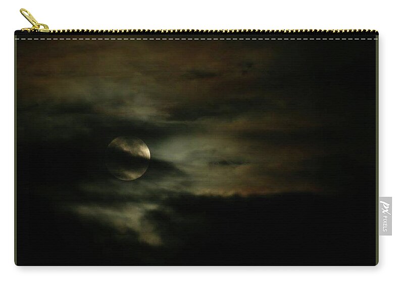  Carry-all Pouch featuring the photograph Super Moon Eclipse by Brad Nellis