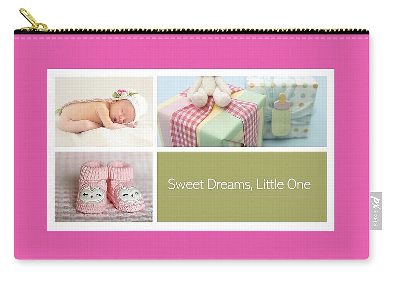 Baby Carry-all Pouch featuring the photograph Sweet Dreams, Little One by Nancy Ayanna Wyatt