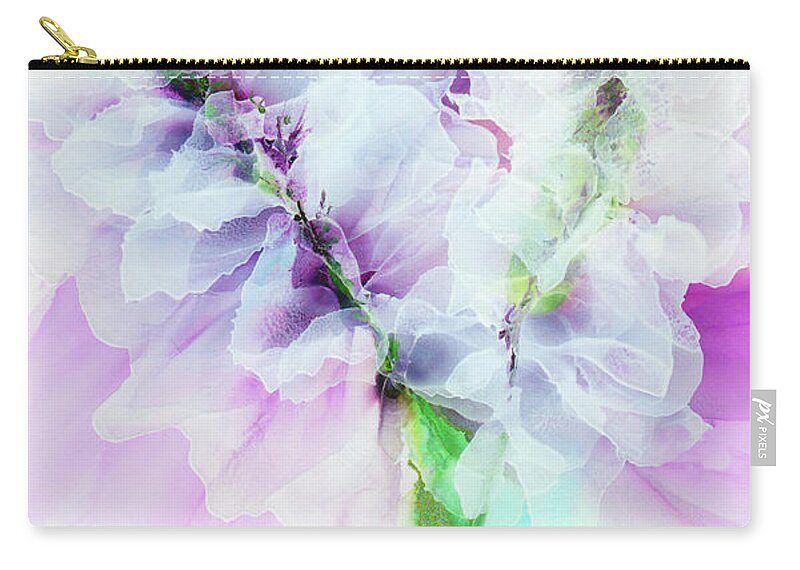 Art Zip Pouch featuring the painting Swept Away by Kimberly Deene Langlois