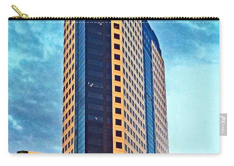 Building Zip Pouch featuring the photograph Tallest by Andrew Lawrence