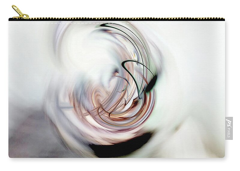 Knot Zip Pouch featuring the photograph Tangled Mode by Vicki Ferrari